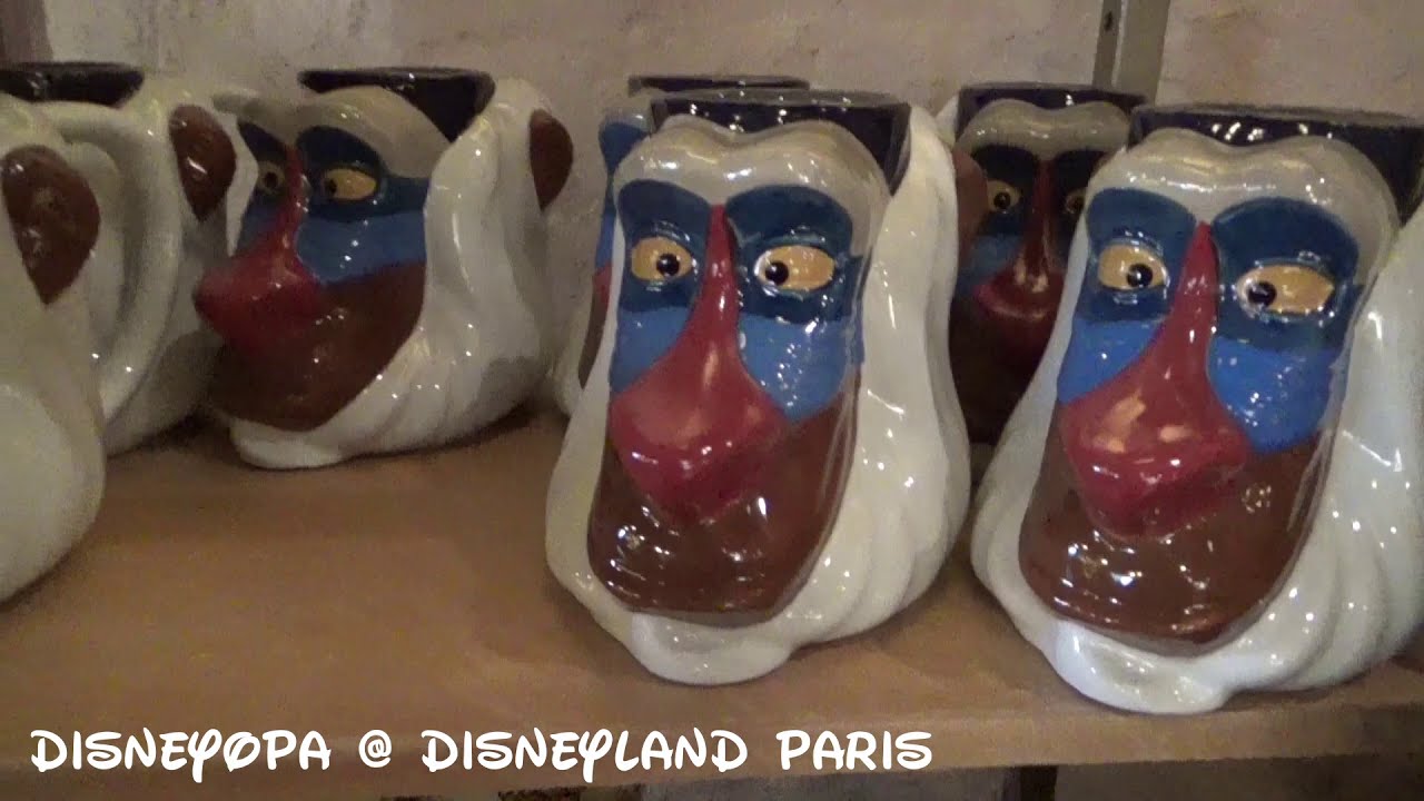 Disneyland Paris Shop NEW XXL Video La Girafe Curieuse DisneyOpa