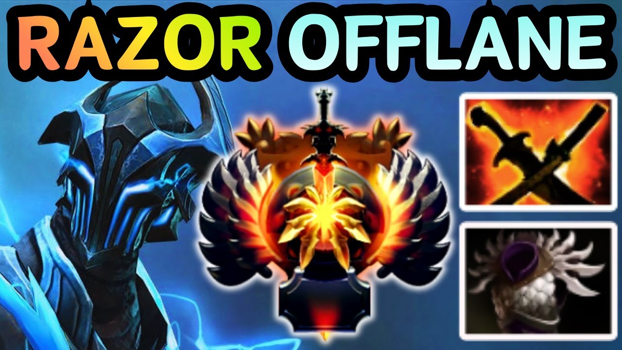 🔥 RAZOR OFFLANE TOO FAST TO RUN TOO STRONG TO FIGHT | DOTA 2 GAMEPLAY 🔥