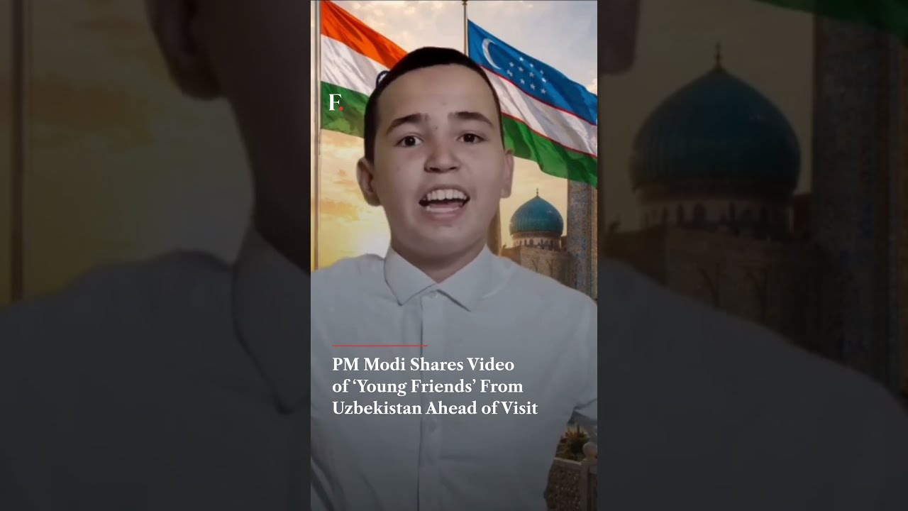 PM Modi Shares Video of 'Young Friends' From Uzbekistan Ahead of Visit
