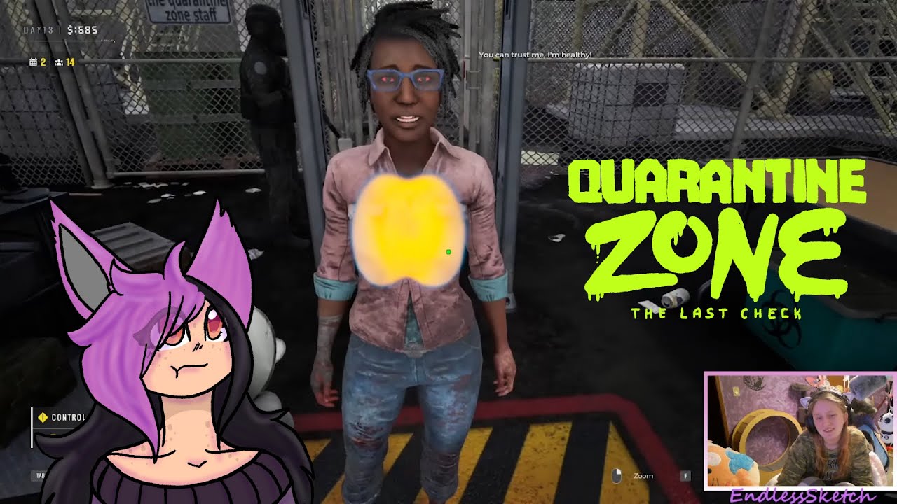 Claudette is infected?! {Stream VOD} Quarantine Zone: The Last Check Campaign Mode (Part 3)