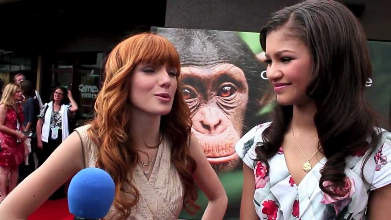 World Premier of Disneynature Chimpanzee at Downtown Disney - Red Carpet Interviews