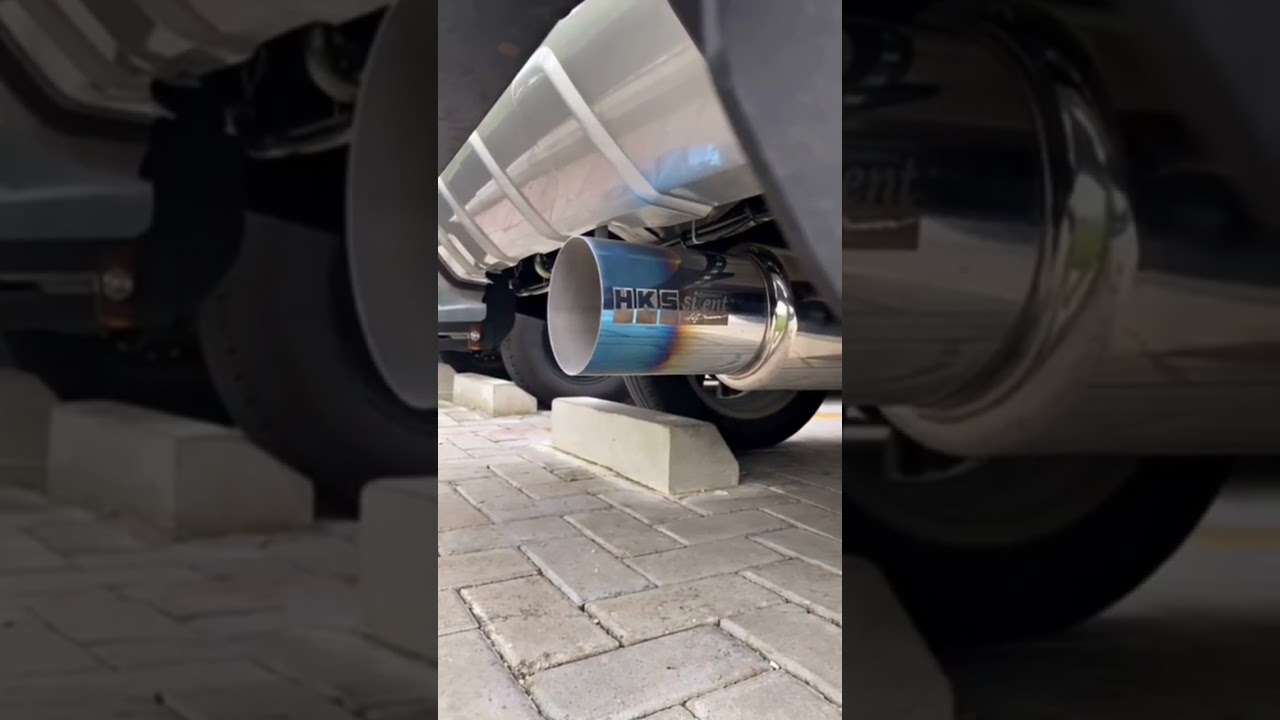 KNALPOT MOBIL HKS SILENT SUARA FULL BASS KERING #knalpotracing #knalpotmobil #hks