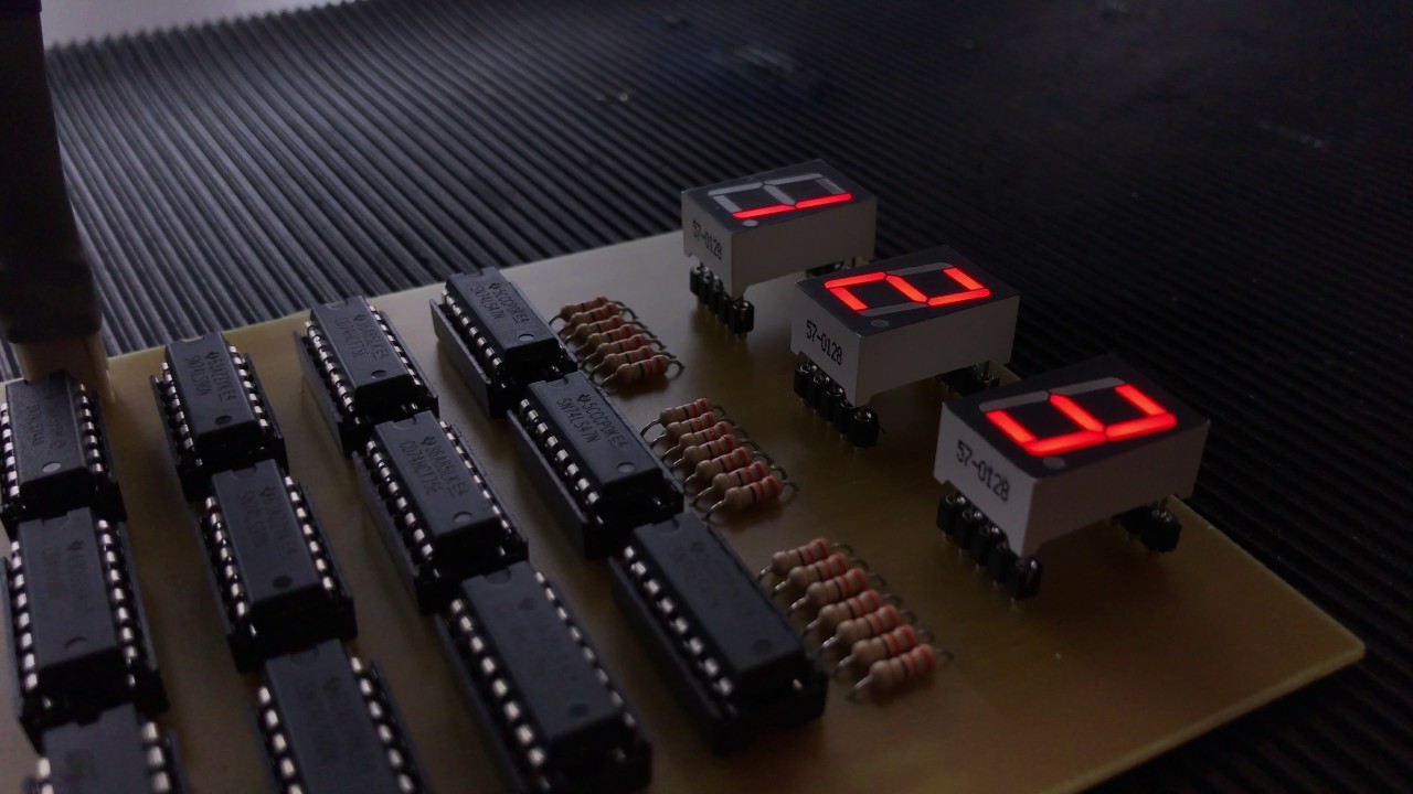 TTL Frequency Counter Demonstration