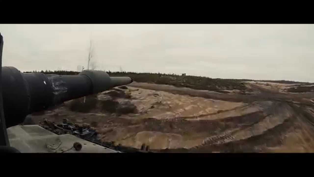 FDF Leopard 2A4, Niinisalo. GoPro.