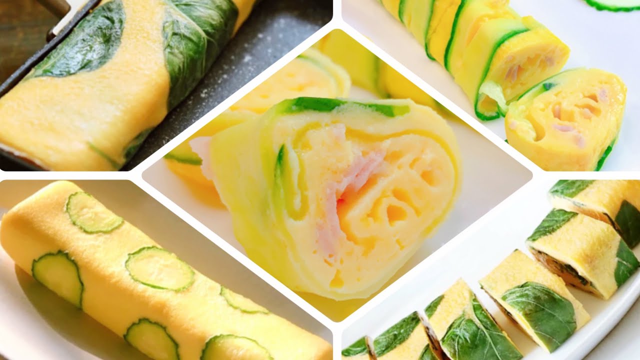 【Tamagoyaki】高颜值日本蛋卷玉子烧，健康早餐一招搞定！Japanese rolled omelette, healthy breakfast when quarantine