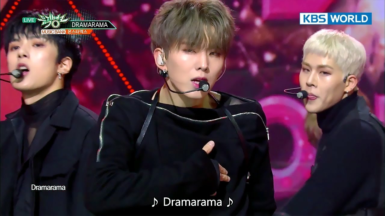 MONSTA X (몬스타엑스) - DRAMARAMA [Music Bank COMEBACK / 2017.11.10]