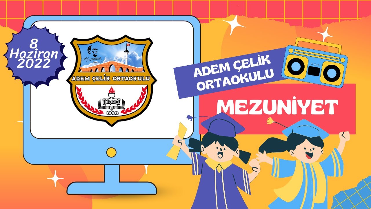 Adem Çelik Ortaokulu Mezuniyet