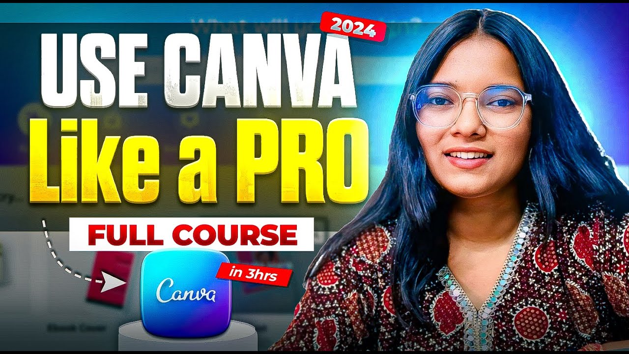How to Use Canva Like PRO [3 Hours FREE] 🚀 | Canva Tutorial For Beginners