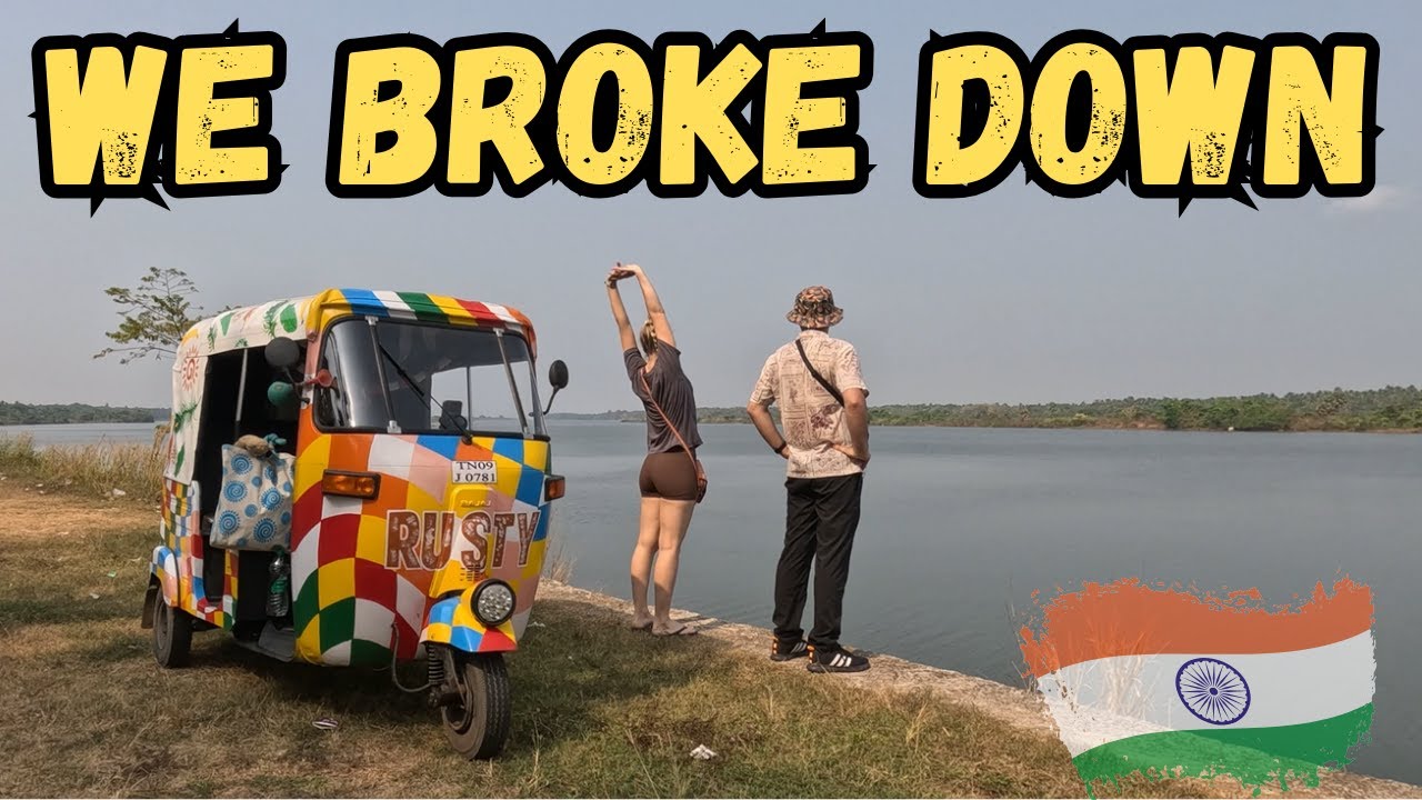 RICKSHAW ROADTRIP From Kerala to Goa - Part 1 (Foreigners Travel INDIA)