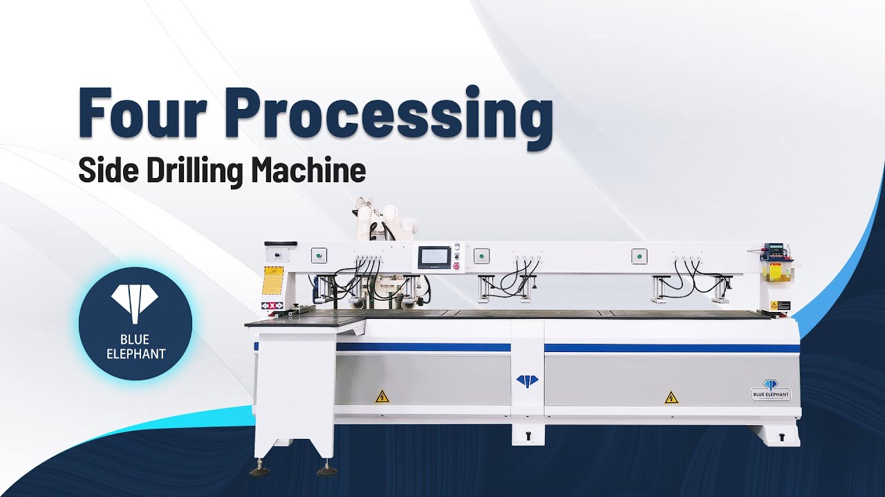 High Efficiency Four-process Handle-free Side Hole Drilling Machine at Best Price in America USA