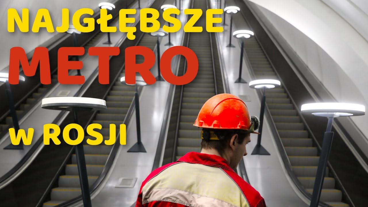 Najgłębsze METRO w Rosji – PIĘKNE WIDOKI PETERSBURGA – Admiralicja