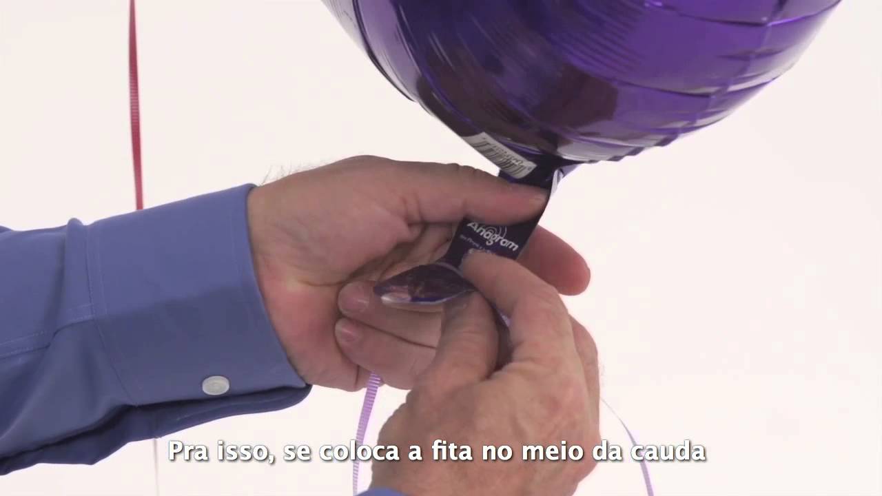 Técnicas para amarrar os balões