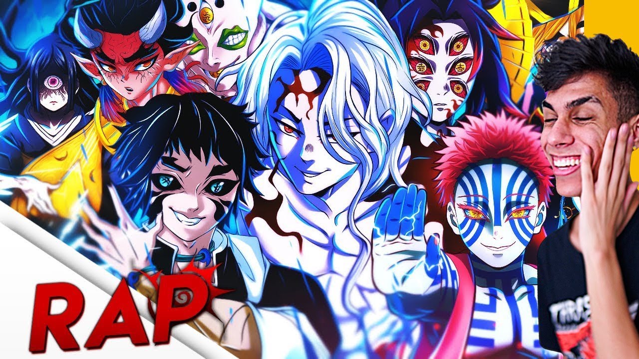 ASSISTINDO 𝗔𝗢 RAP DOS 12 KIZUKI (Demon Slayer: Kimetsu no Yaiba) do STING !! ‹ Ine Games ›