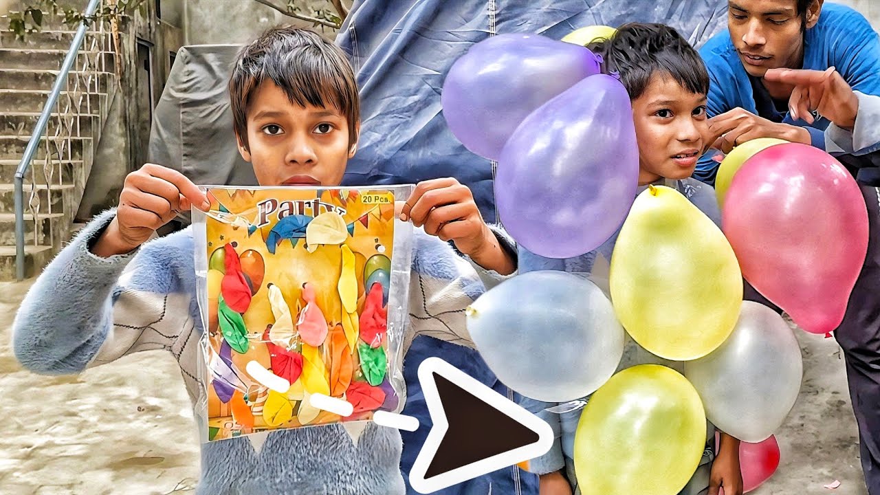 Aaj ka challenge gubbare 🥳💚🧡💚