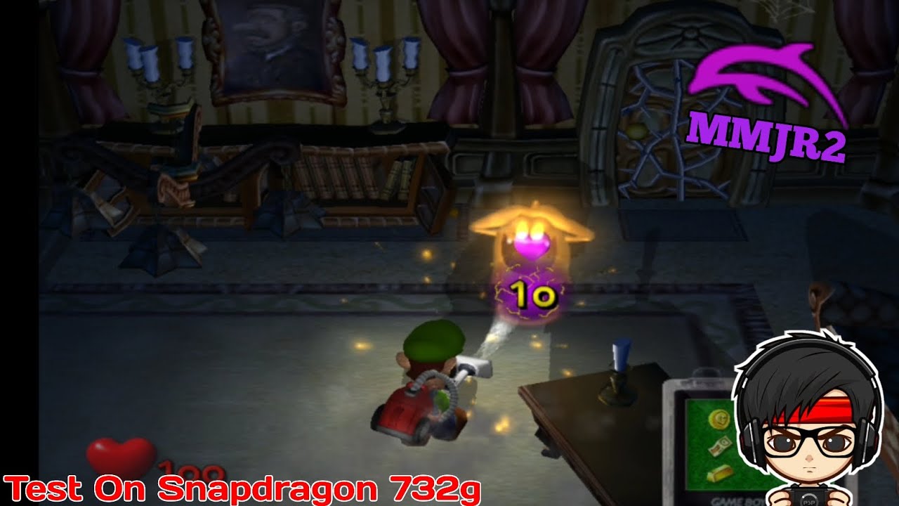 Test On Snapdragon 732g Luigi's Mansion MMJR2 Android