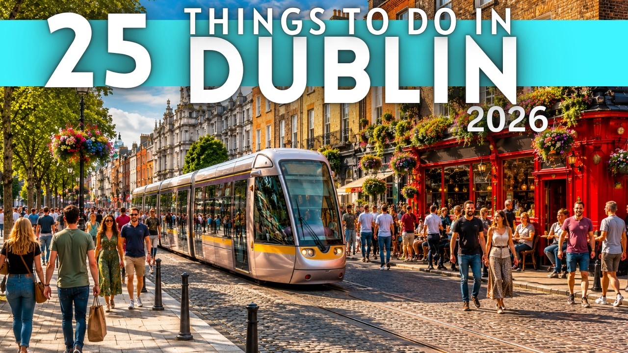 Best Things To Do in Dublin Ireland 2026 4K
