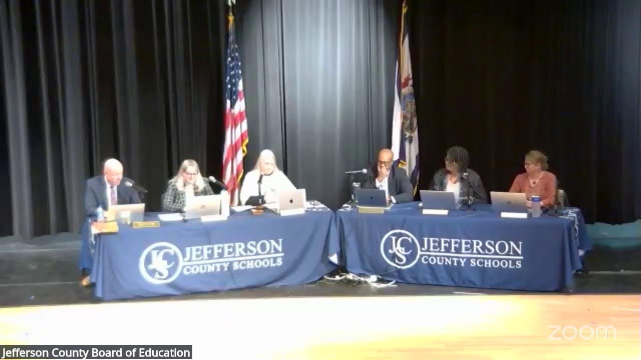 Jefferson Co. Bd. of Education Meeting