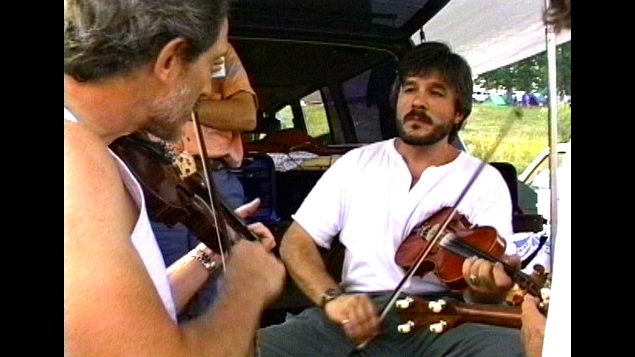 Bruce Molsky and Rafe Stefanini Fiddle Red Steer at the Mt. Airy Fiddlers Convention, 1994