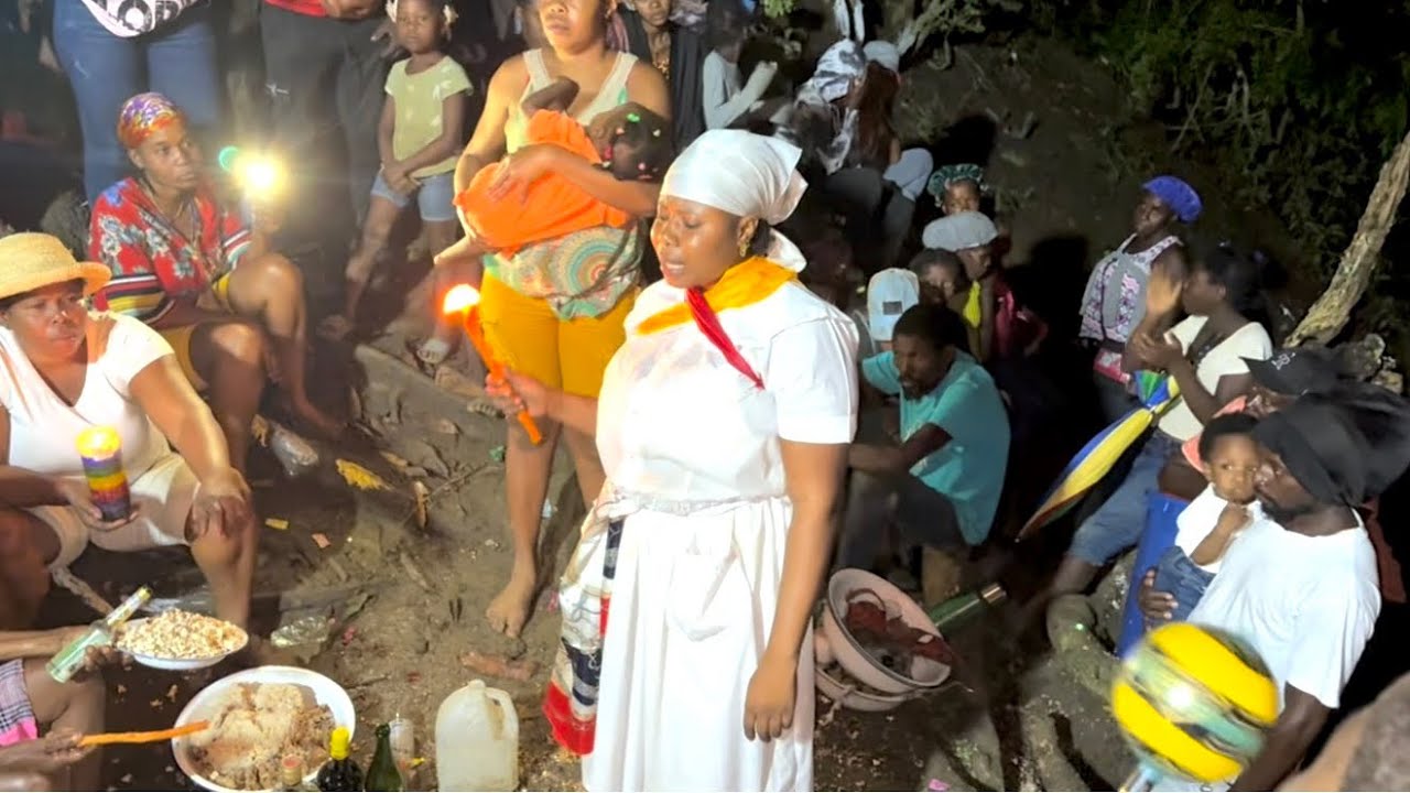 YON BÈL SEREMONI VODOU GINEN AK PLAMEN SÈLMAN NAN ABITASYON MANBO KATIANE MADELYANN DEREAL LIMONAD