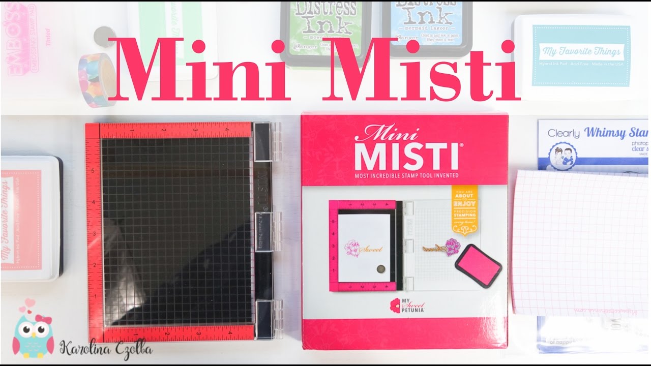 Jak używać Mini Misti do stemplowania