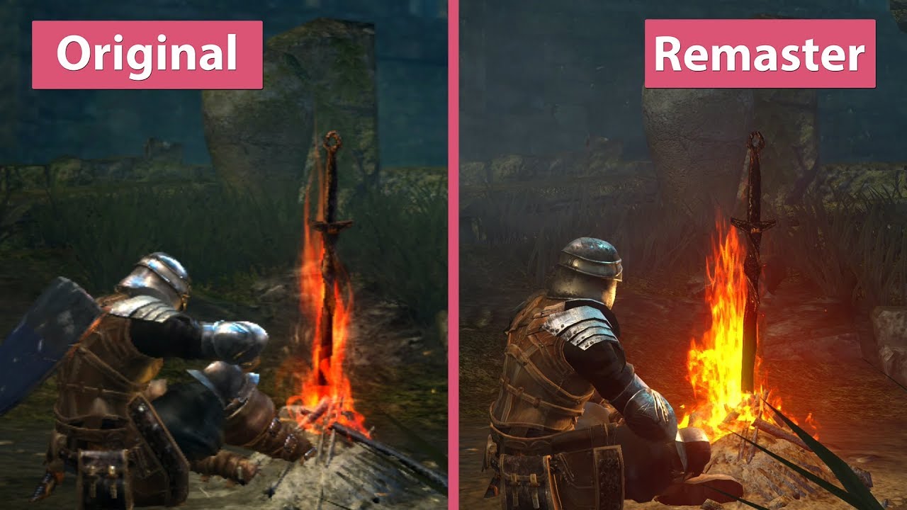 [4K] Dark Souls – Remastered vs. Original Prepare To Die Edition Graphics Comparison