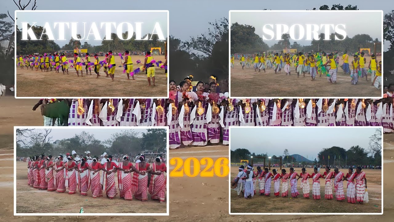 ROURKELA KATUATOLA SPORTS 2026 || SANTALI VLOG VIDEO 