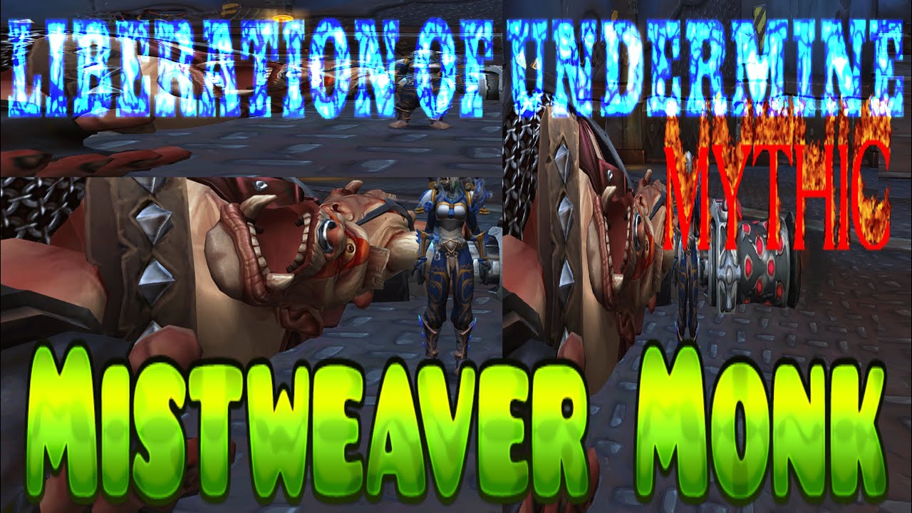 mythic vexie and the geargrinders 𖦹 mistweaver monk pov