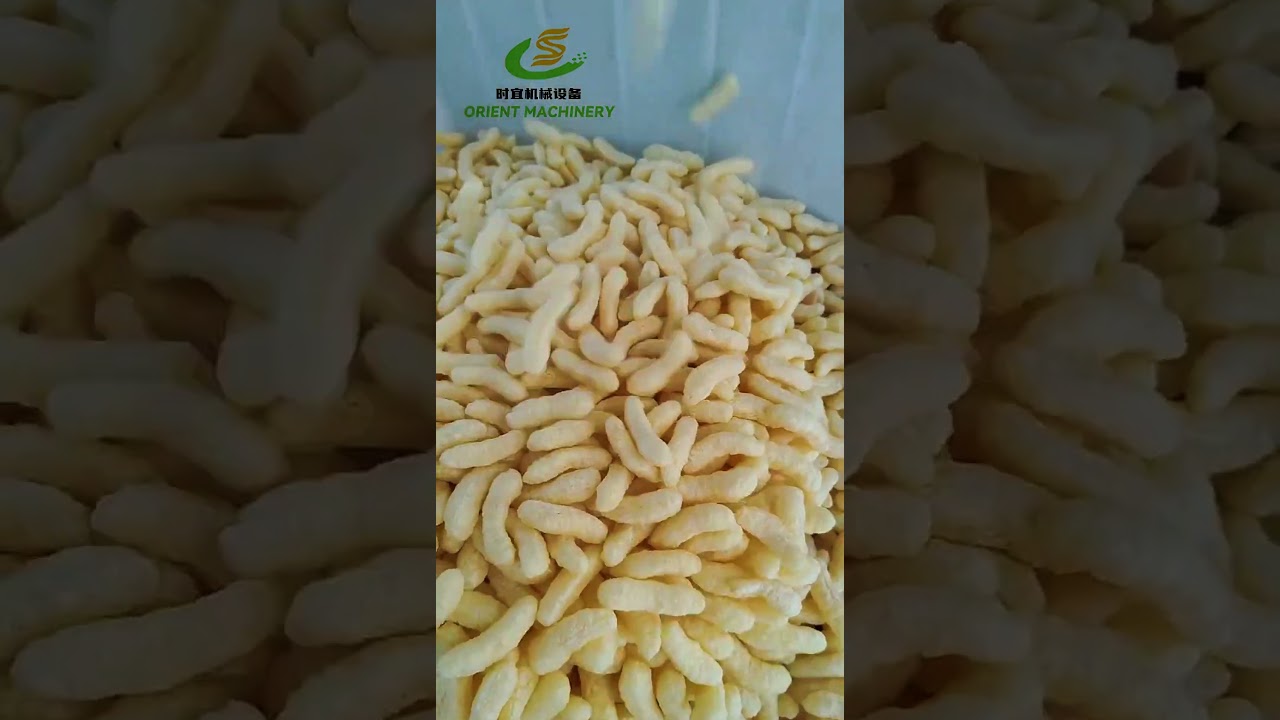 Puffed Corn Rice Stick Screw Extruder Machine Snack Food Corn Puff Making Machine