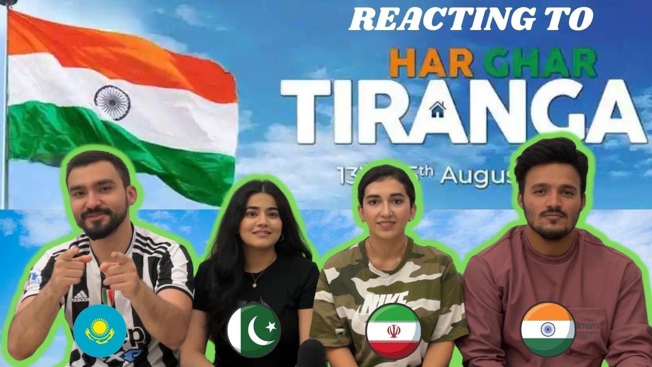 HAR GHAR TIRANGA Anthem | Prabhas | Akshay Kumar | Virat Kohli | Foreigners React