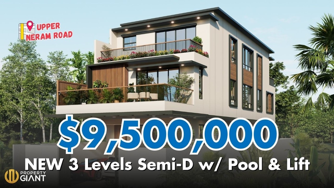 Brand-New Semi-Detached House with Swimming Pool & Home Lift at Upper Neram Road (Tuan Sing Park)