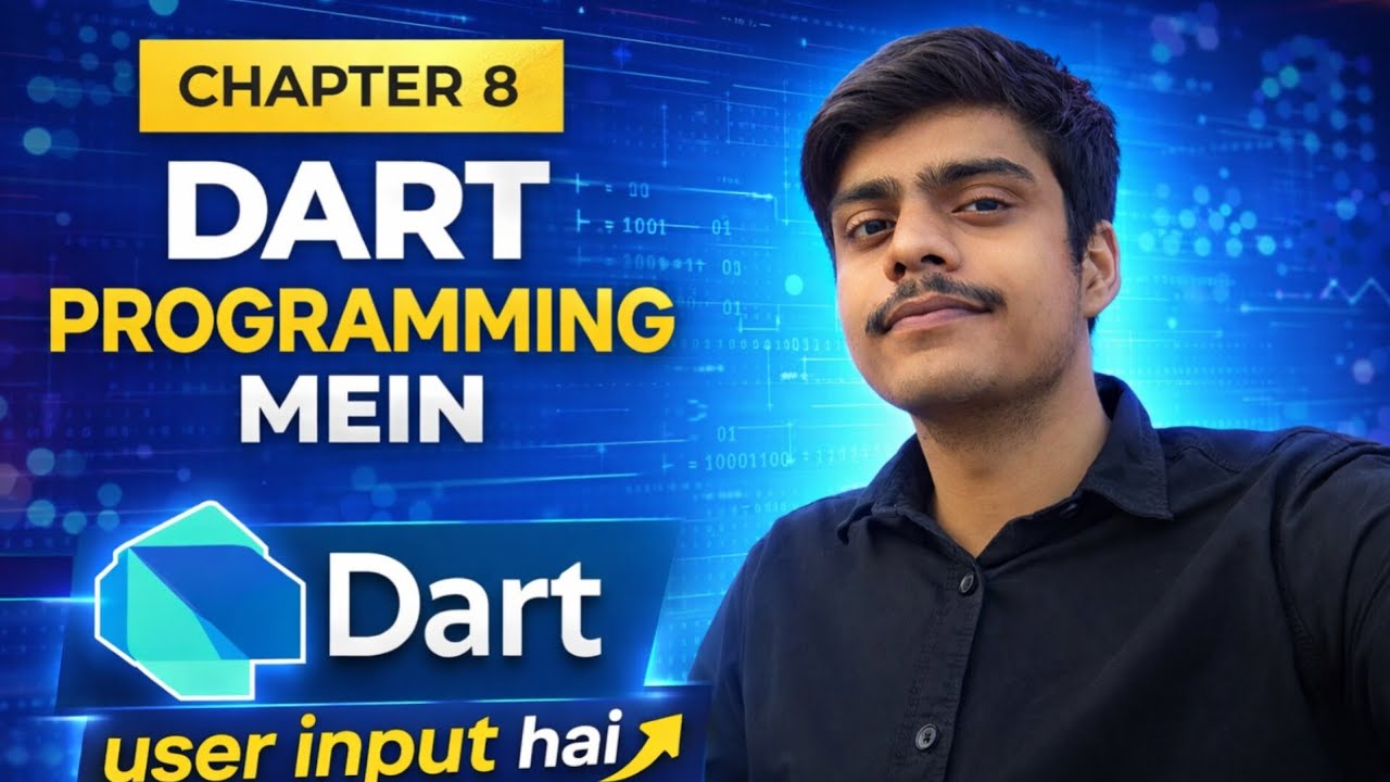 🔥 Dart Programming Tutorial – Chapter 8: User Input in Dart #coding #apkaapnatarun #viral #dart 
