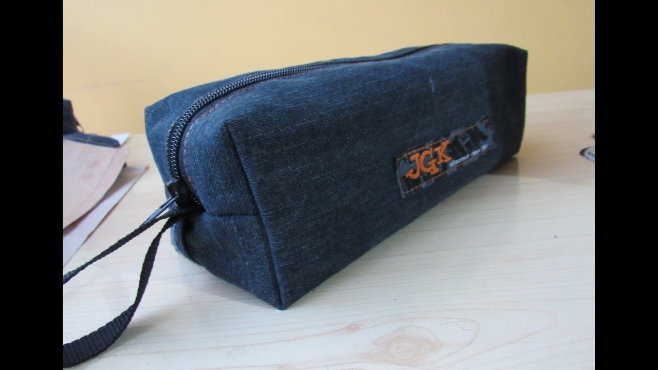 Confecci&oacute;n de Cartuchera Rectangular [Incluye Molde]