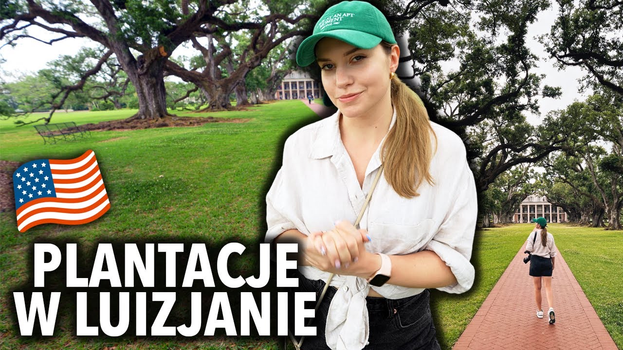Zwiedzamy plantacje, na kt&oacute;rych pracowali niewolnicy - jedziemy do Teksasu! LUIZJANA VLOG 2023 (USA)