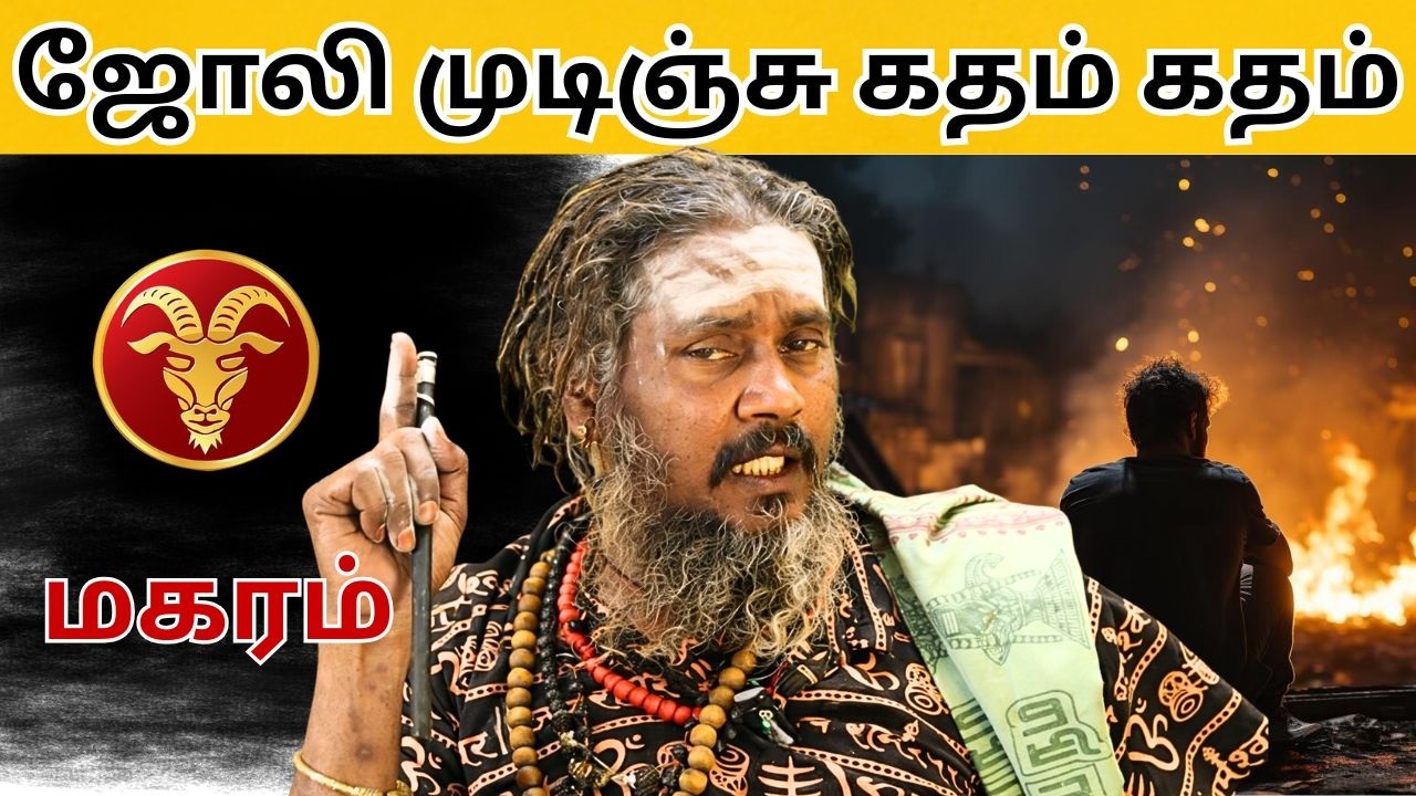 ஜோலி முடிஞ்சு கதம் கதம் | #மகரம் #makaram #astrology #rasi #horoscope #rasipalan #jothidam