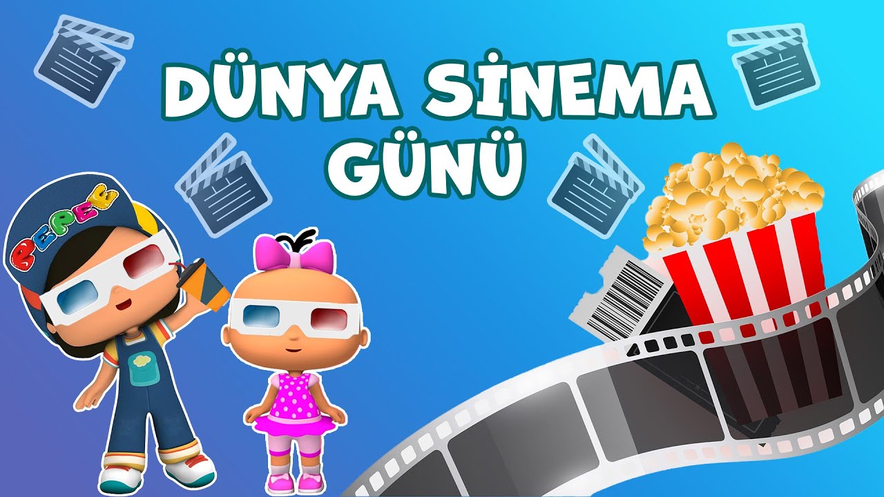 D&uuml;nya Sinema G&uuml;n&uuml; 🎬📽️🍿🎞️ #&ccedil;izgifilm  #eğitici