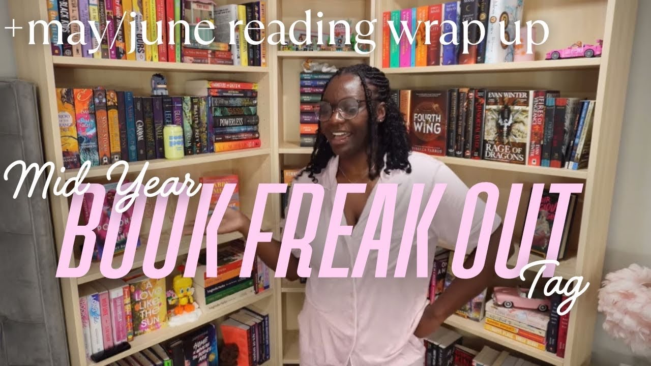 Mid year book freakout tag 📚🤪 | +May/June reading wrap up 💕