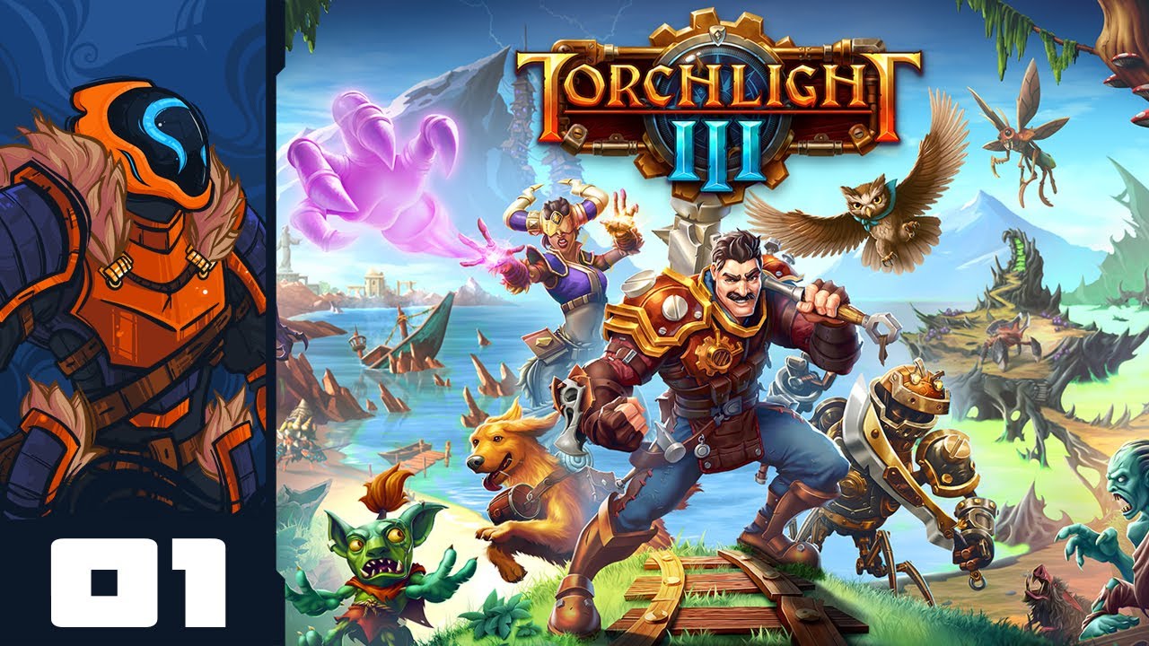 Torchlight 3 [Full Release!] - Blasting Through The Frontier As A Vampire Robot!