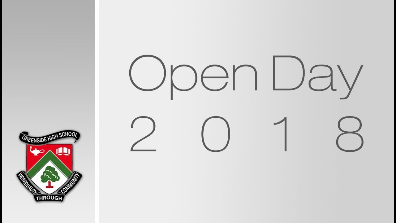 Greenside OpenDay 2018