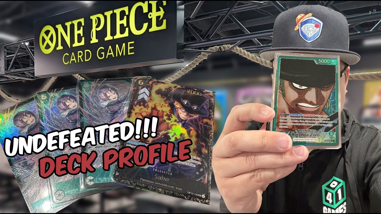 Эта колода Зоро продолжает побеждать! | Карточная игра One Piece