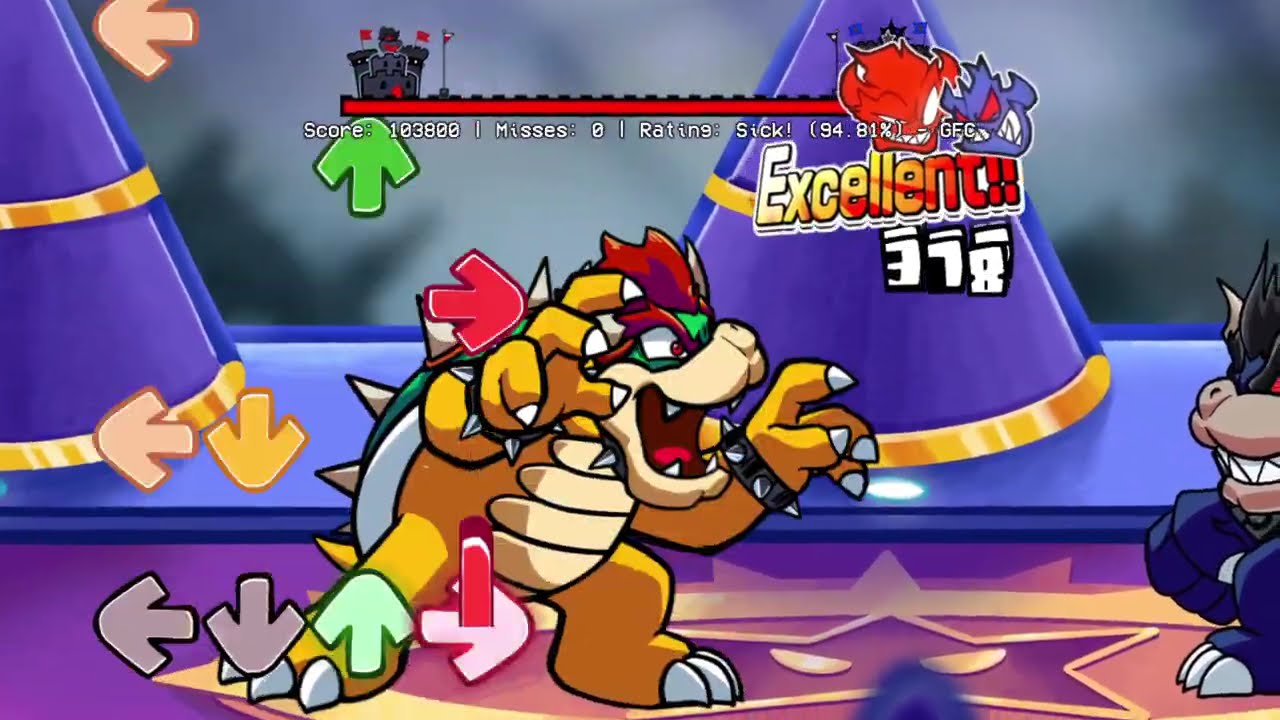 Friday Night Funkin' Infernal bout (Vs Bowser) - Dark Immunity (FC)