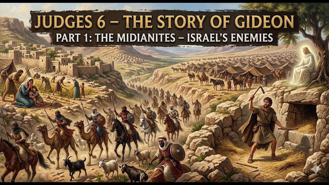 JUDGES 6 - THE STORY OF GIDEON