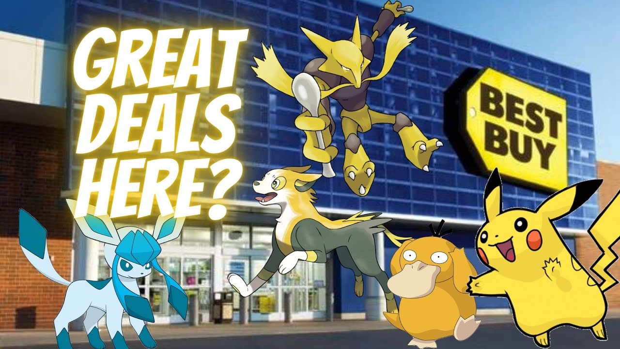 Best Buy Pokemon Deals RIGHT NOW!