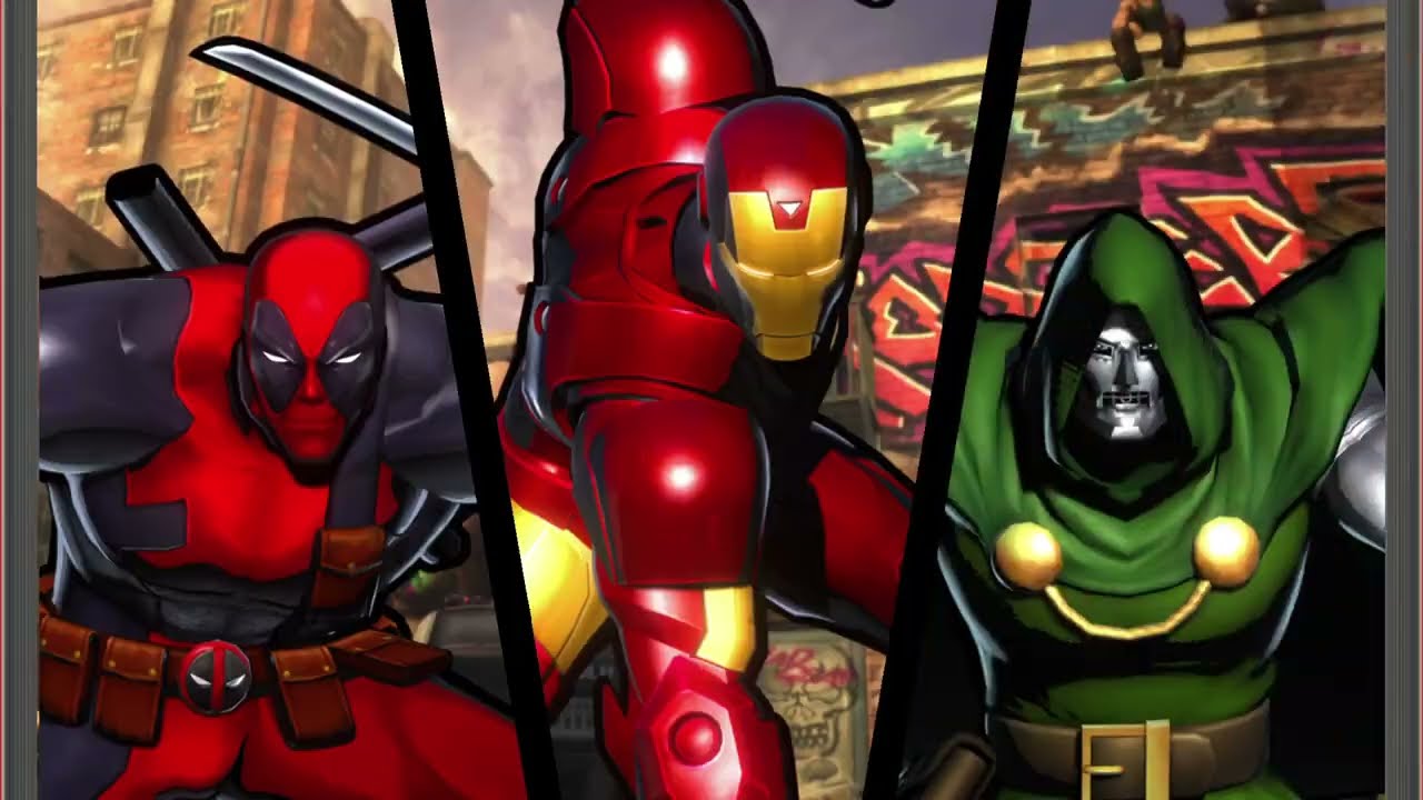 ULTIMATE MARVEL VS. CAPCOM 3 Dad’s First time Playing WalkThrough!!!