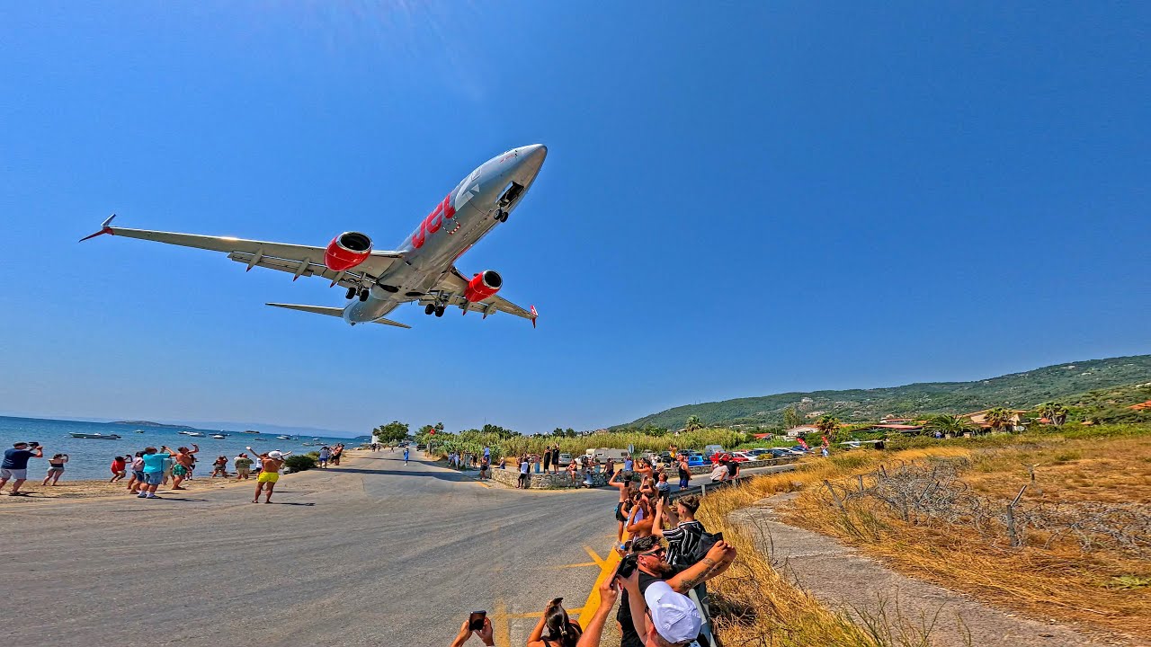 Skiathos Airport 2025 ✈️ Episode 1: Runway Reverie: Beyond the Fence