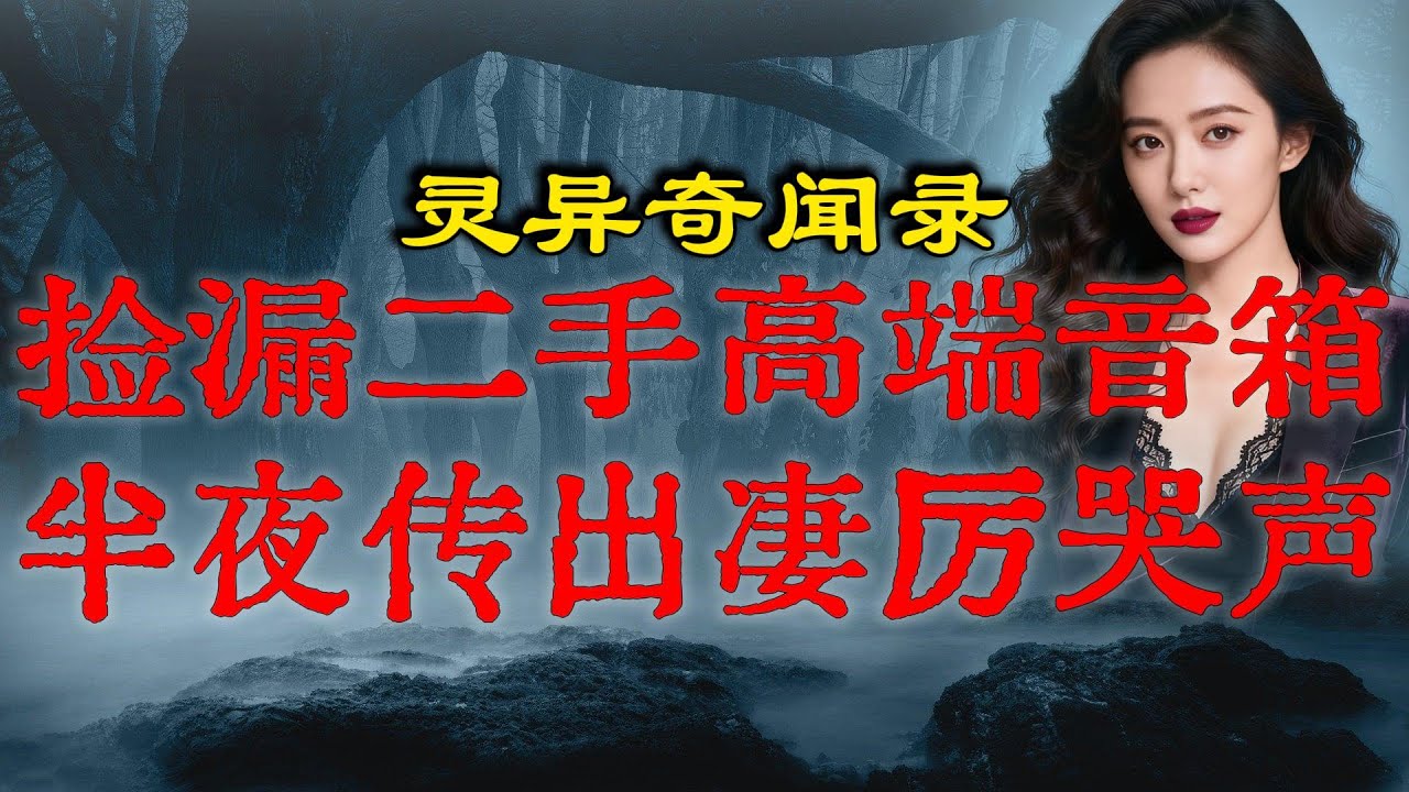 断了电的音箱半夜哭出女声！广州二手市场这个漏太邪门了