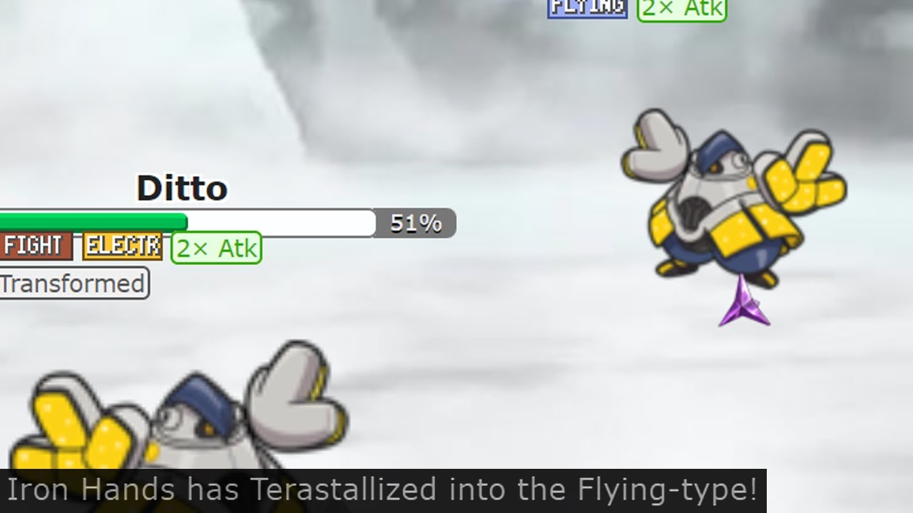 this is why you can't be obvious with terastallize