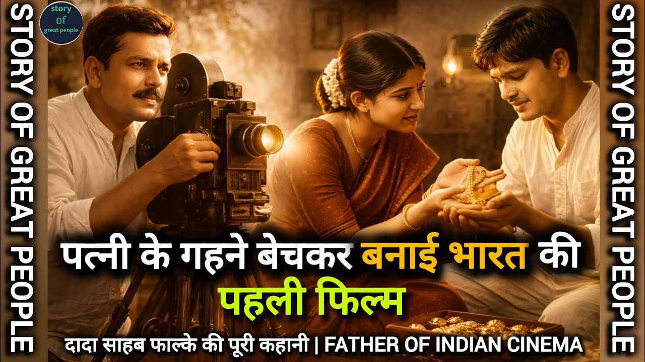 पत्नी के गहने बेचकर बनाई भारत की पहली फिल्म| दादा साहब फाल्के की पूरी कहानी |Father of Indian Cinema