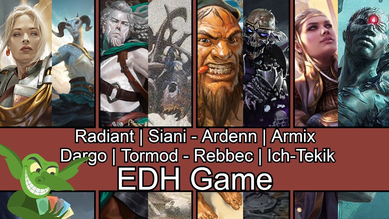 Radiant & Siani vs Ardenn & Armix vs Dargo & Tormod vs Rebbec & Ich-Tekik *BUDGET* EDH / CMDR game