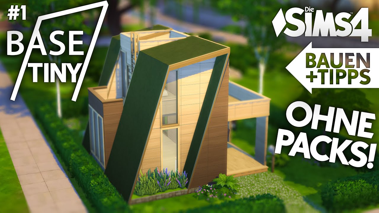 Die Sims 4 Tiny Haus bauen ohne Packs | Base Tiny #1: Grundriss (deutsch)