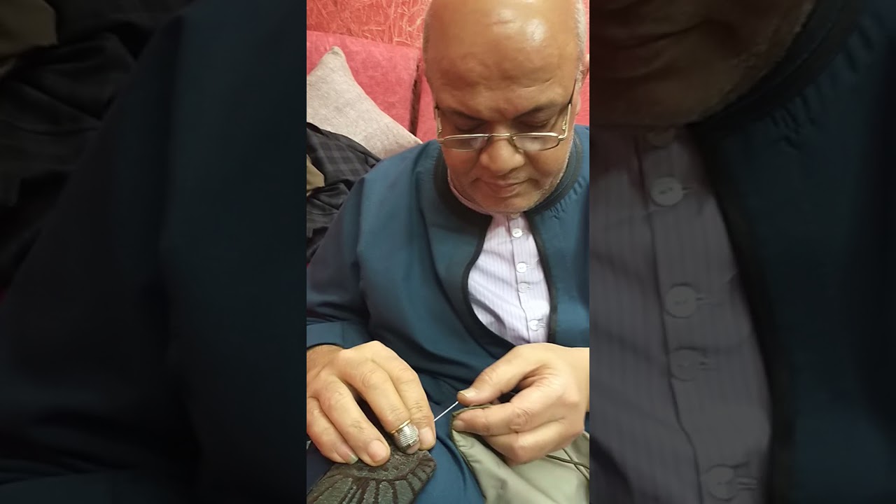 طريقه تركيب فرد قطان للجلباب فرد واحد قطان صيفي
